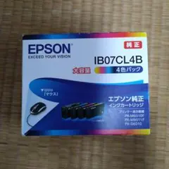 純正】EPSON IB07CL4B インクカートリッジ 4色パック - メルカリ