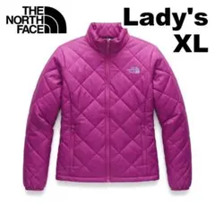 am309 ノースフェイス 中綿ジャケット ピンク レディースXL 美品