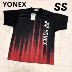 【新品】YONEXヨネックス 半袖シャツ　SS ALL TOHOKU 黒×赤のサムネイル