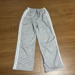 SHIEN スウェットパンツ　サイドライン　グレー