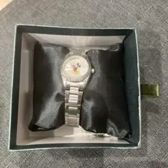 ミッキーマウス シルバー 時計