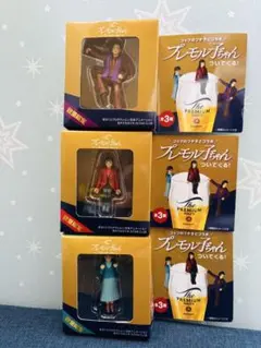 プレモル子ちゃん ✴︎フィギュア 3体　サントリープレミアムモルツ