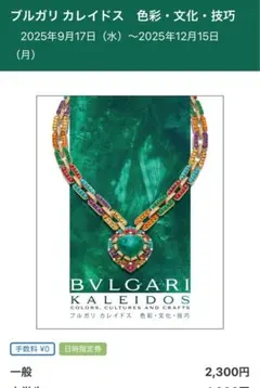 ブルガリ/BVLGARI 展図録⚠️最終値下げ ブルガリ カレイドス 色彩・文化・技巧 ブルガリ展 図録 赤 青