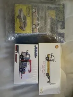 タイニー１／６４日野積載車、レッカークレーン、BNWはおまけですセット Amazon | タイニーTINY 日野300 積載車 キャリアカー フラットベッド 1