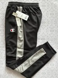 【新品・メンズL】チャンピオン ジャージ パンツ ズボン 単品 ブラックのサムネイル