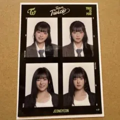 TWICE THIS IS FOR 証明写真ステッカー ジョンヨン