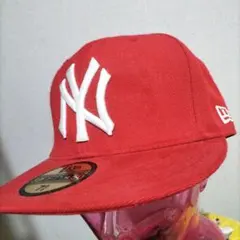 ニューヨーク・ヤンキース 59FIFTY 赤キャップ