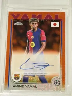Lamine Yamal ヤマル 直筆サイン パッチ Select PSA8 - メルカリ