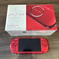 PSP-3000 レッド 動作確認済み