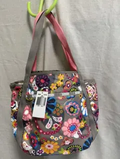 レスポートサック 花柄トート 軽量 大容量 美品 人気柄