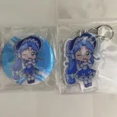 ふしぎ星のふたご姫　ヴィレヴァン レイン アクリルキーホルダー 缶バッジのサムネイル