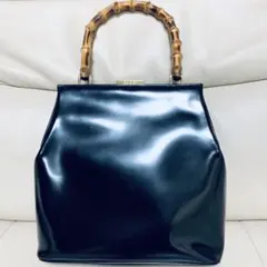 GUCCI オールドグッチ　レザー ショルダーバッグ