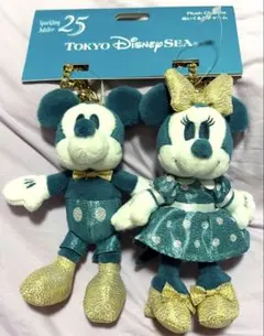 東京ディズニーシー　25周年　スパークリングジュビリー　ぬいぐるみチャーム