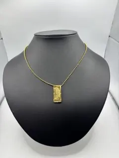 美品 希少 クリスチャンディオール 1947 ナンバープレートネックレス 