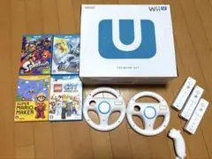 Nintendo Wii U本体 32G➕ゲームソフト4本セット＋付属品