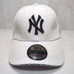ニューエラ　9FORTY　キャップ　ヤンキース　ホワイト　アジャスタブル