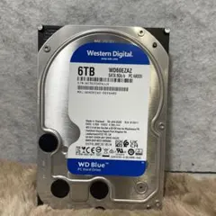 状態良好】WD Blue 内蔵3.5インチ HDD 6TB WD60EZAZ - メルカリ