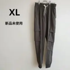 スウェット　パンツ　グレー XL カーゴジョガーパンツ 部屋着