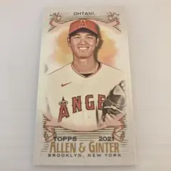 2022 TOPPS ALLEN&GINTER 大谷翔平 ミニカード - メルカリ