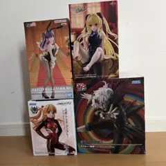 鬼滅の刃 SAO ハイキュー チェンソーマン フィギュア 4点 まとめ売り