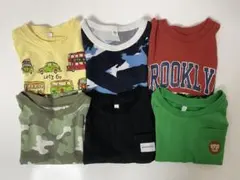 半袖Tシャツ 6枚セット 80cm まとめ売り