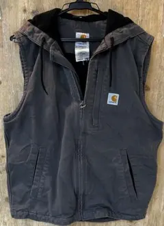 カ*ん様 Carhartt ダックベスト 2XL グレー - メルカリ