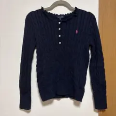 最終お値下げ！Ralph Lauren ケーブルニット　美品