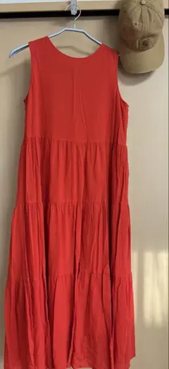 UNIQLO ノースリーブティアードワンピース Sサイズ