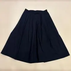 GU（ジーユー） タックフレアスカート ネイビー レディース XLのサムネイル