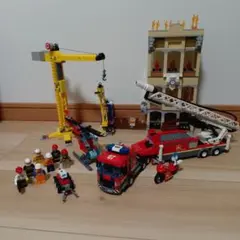 LEGO 60216 レゴシティの消防隊 説明書付き 代用パーツ有り