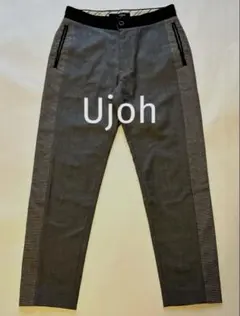 ◆美品/Ujoh/ハイブリッド/モノトーンパンツ◆