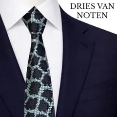DRIES VAN NOTEN ネクタイデザインシルクベルト BWN/ONE - メルカリ