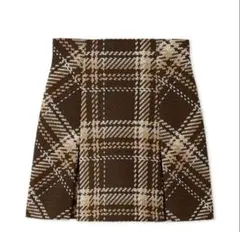 Sustainableロービングチェックミニスカート