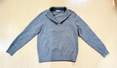 ユニクロ JWアンダーソン スフレヤーン ハーフジップ セーター Lサイズ