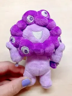 紫 ミャクミャク 推しカラー ボールチェーン マスコット パープル 万博