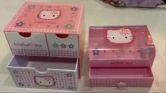 ⭐️ チェスト 収納ボックス ハローキティ Hello Kitty 大小セット