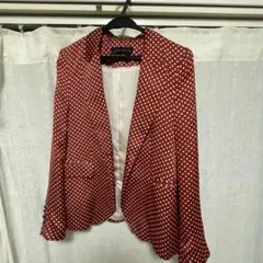 水玉模様ブレザー