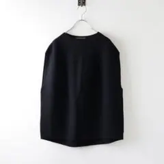 ゴーシュ ピケクレープ フレンチスリーブcol.Black 美品 最終価格 ゴーシュ ピケクレープ フレンチスリーブcol.Black 美品 最終価格