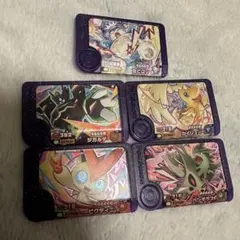 ポケモンフレンダ ST ジガルデ、ビクティニ、カイリュー、バンギラス、カビゴン