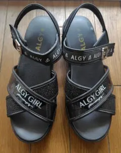 ALGY サンダル ブラック キッズのサムネイル
