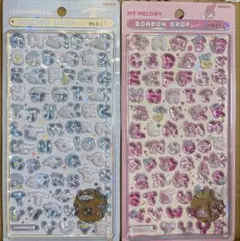 【正規品】ボンボンドロップシール サンリオ　文字 moji マイメロ　シナモン