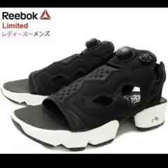 Reebok Instapump Fury Sandal Black/White