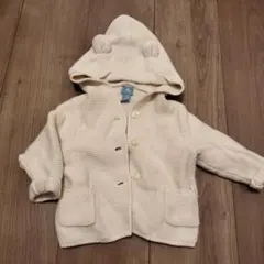 【BABYGAP】くま耳カーディガン　70
