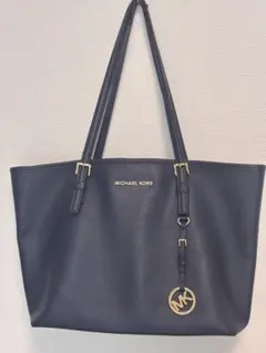 MICHAEL KORS トートバッグ ネイビー　値下げ交渉ありのサムネイル