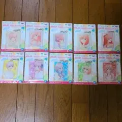五等分の花嫁 アクリルキーホルダー コンプセット