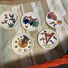 5-D NIKKO ニッコー　小皿　5枚PERCEPTION