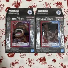 ワンピース一番くじ G賞 カードデザインアクリルスタンド エース ロジャー 2種