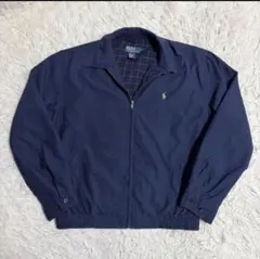【希少】Polo Ralph Lauren ネイビー スイングトップM