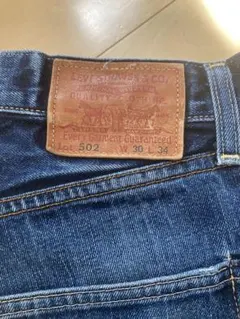 Levi's 502 デニム 30 34 ダークブルー