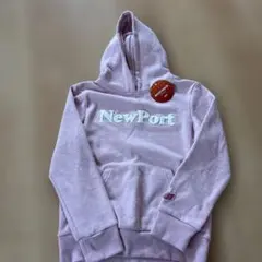 NewPort フード付きパーカー 140サイズ ピンク